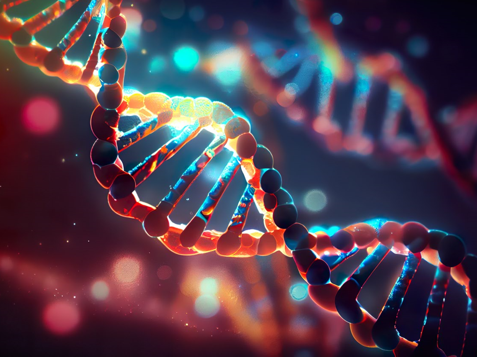 Crispr entschlüsselt, ob Genvarianten zu Krebs führen Darstellung eines Gens