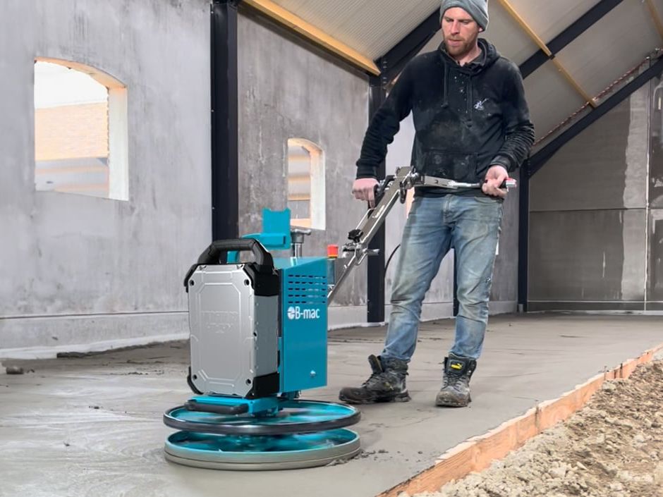 Elektrifizierte Betonglättmaschinen in der modernen Betonbodentechnik