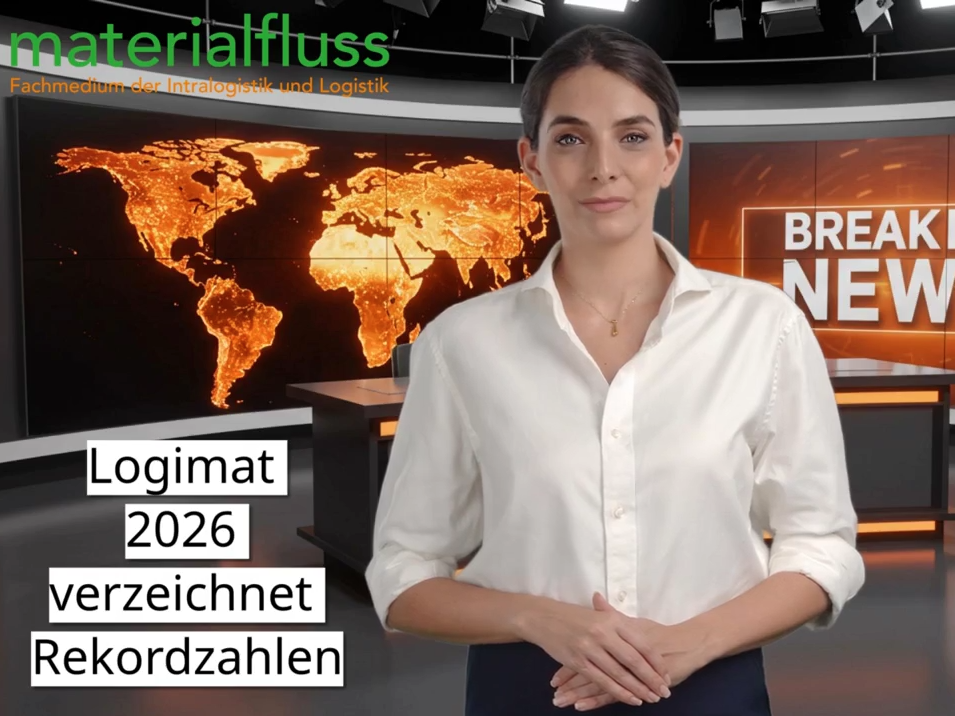 Video-News von materialfluss 30. März 26: Abschluss der Logimat 2026 - das Kurzvideo Video-News von materialfluss 30. März 26: Abschluss der Logimat 2026 - das Kurzvideo