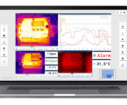 Optris Connect: Multi-Kamera-Software für Infrarot-Thermografie