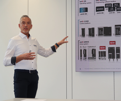 Steffen Winkler: »Ein besonderes Augenmerk richten wir mit der ctrlX World auf Lösungen für die Konvergenz von IT und OT.« Steffen Winkler: »Ein besonderes Augenmerk richten wir mit der ctrlX World auf Lösungen für die Konvergenz von IT und OT.«