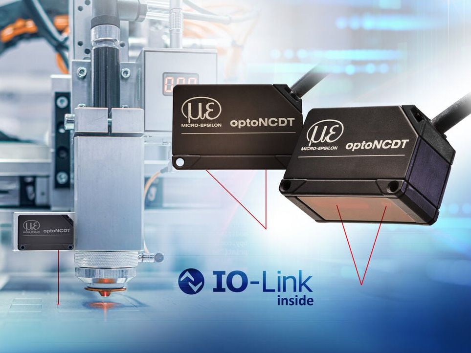 Micro-Epsilon: Neu mit IO-Link Interface
