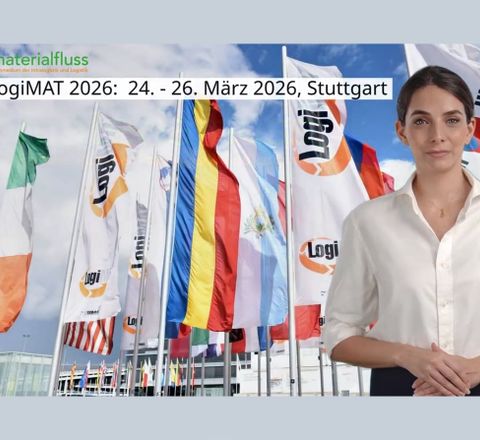 KI-Avatar Mira mit News zur Logimat: KI-Video-Nachrichten zur Logimat 2026