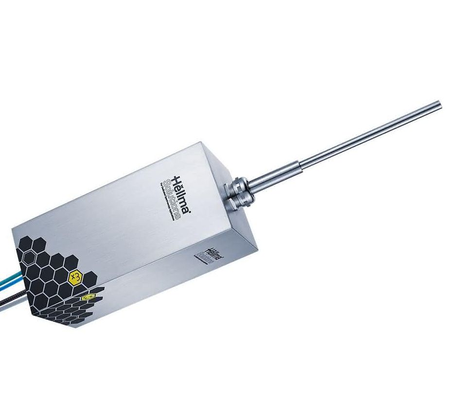 Raman-Sonde mit integriertem Laser