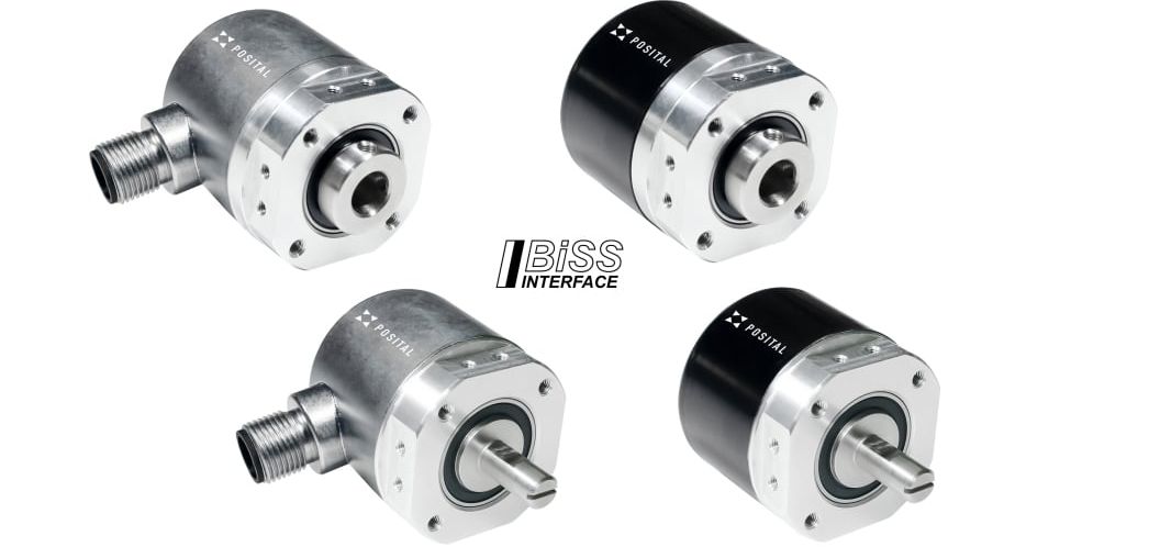 Posital: Magnetische Drehgeber mit BiSS C-Schnittstelle Posital: Magnetische Drehgeber mit BiSS C-Schnittstelle