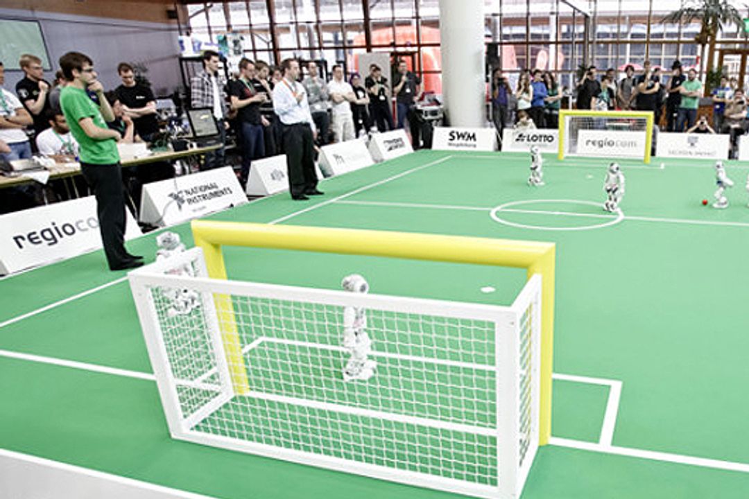 Impressionen von der 12. 'RoboCup German Open' Impressionen von der 12. 'RoboCup German Open'