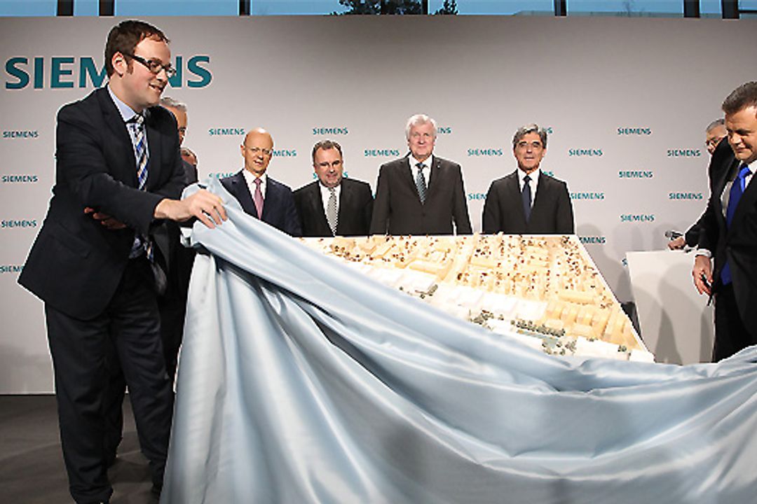 Auf 54 Hektar - der Siemens Campus Erlangen Auf 54 Hektar - der Siemens Campus Erlangen