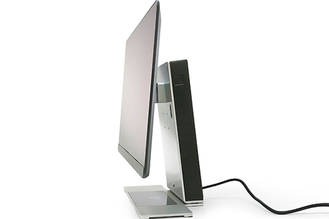 The all-in-one computer from start-up Modinice. The all-in-one computer from start-up Modinice.
