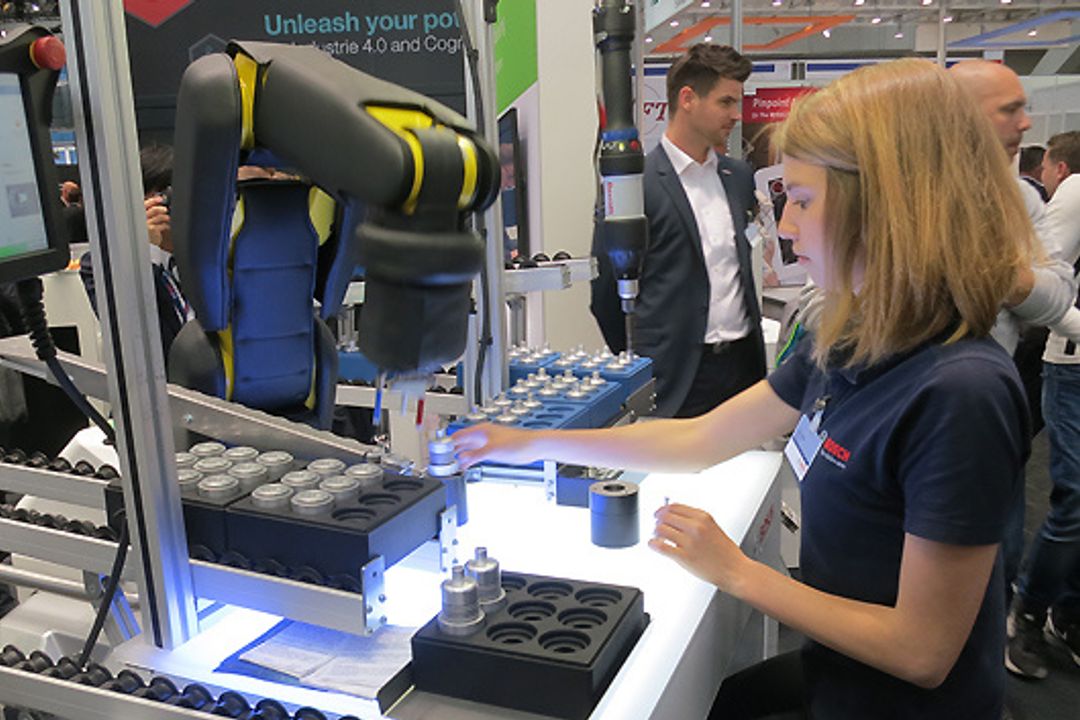Industry 4.0 illustrated by Bosch
