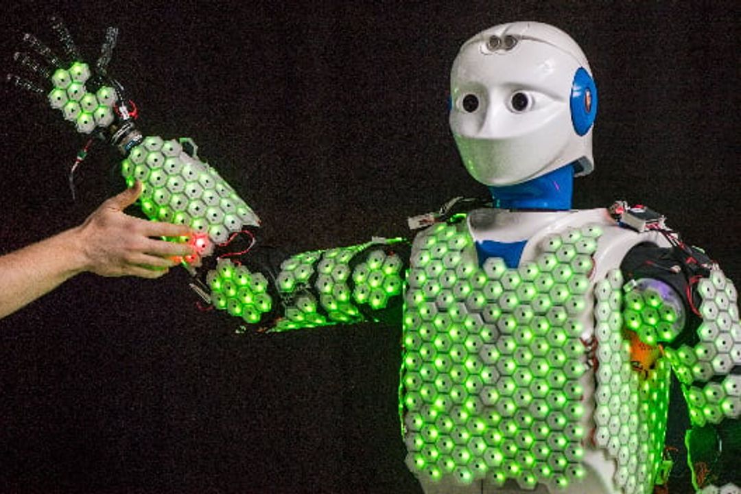 Artificial skin for robots Artificial skin for robots