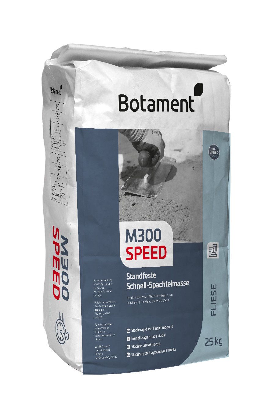 Zur Erzielung einer ansprechenden Oberfläche kann M300 Speed im Erhärtungszustand einfach mit einem trockenen Schwamm abgerieben werden. Zur Erzielung einer ansprechenden Oberfläche kann M300 Speed im Erhärtungszustand einfach mit einem trockenen Schwamm abgerieben werden.