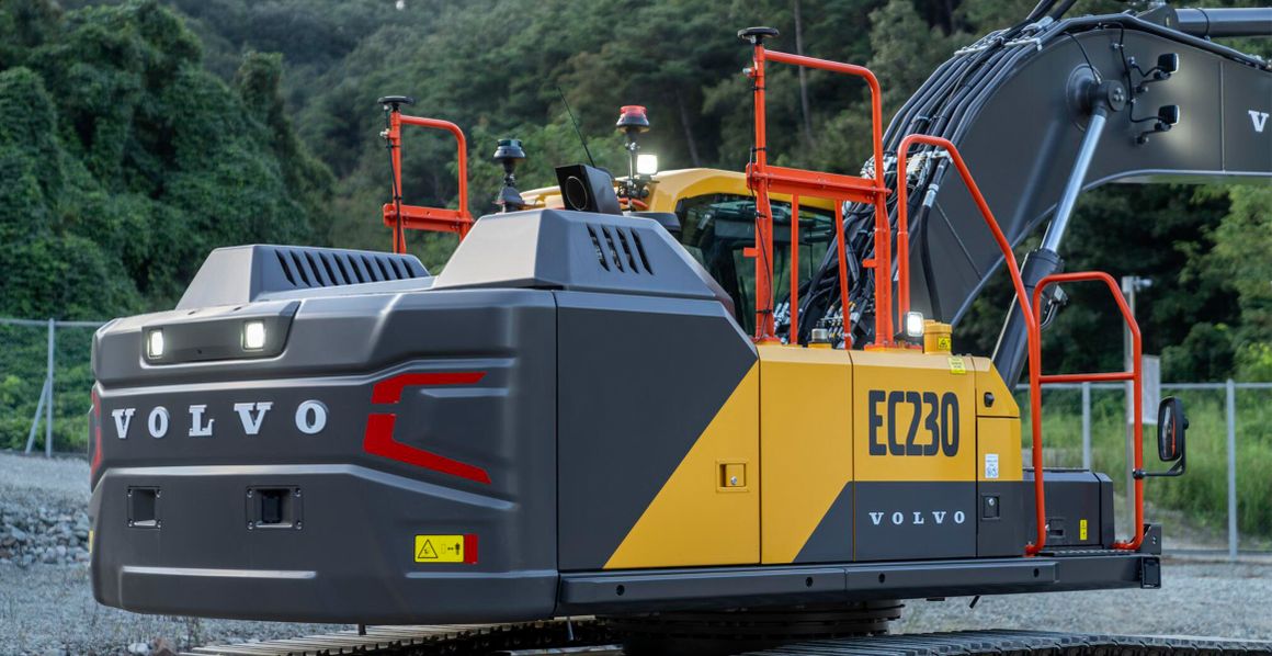 Die ersten neuen Modelle, die Volvo CE auf den europäischen Märkten und in der Türkei einführt, sind die Raupenbagger EC500, EC400 und EC230.