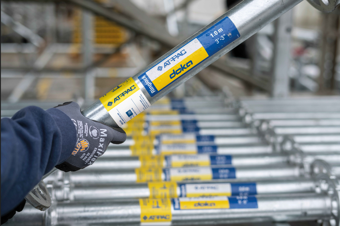 Doka hatte Anfang 2023 den Gerüsthersteller AT-PAC zu 100% übernommen.