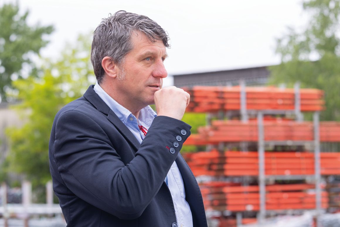 Für André Vermeulen ist es zukünftig das Ziel, Prozesse zu verbessern, um den Gerüstbau immer weiter zu optimieren. Für André Vermeulen ist es zukünftig das Ziel, Prozesse zu verbessern, um den Gerüstbau immer weiter zu optimieren.