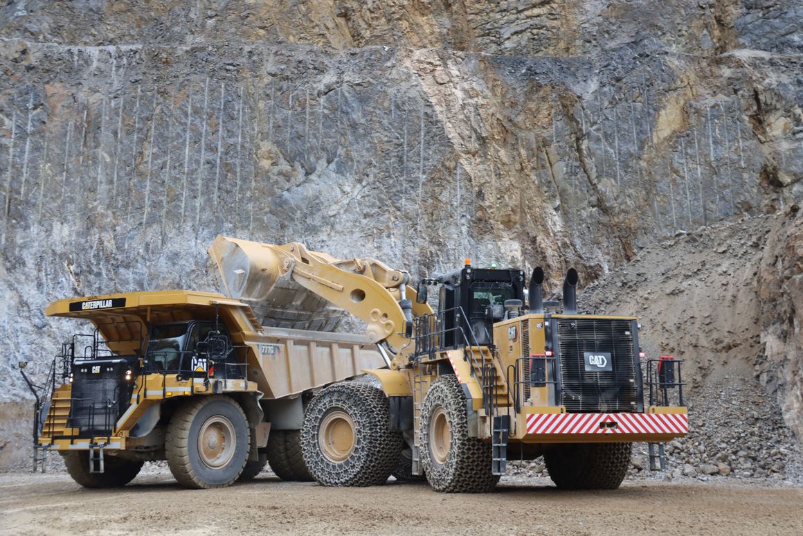 Um maximale Effizienz beim Abbau anzustreben, setzt das Kalkwerk Flandersbach der bel- gischen Lhoist-Gruppe auf VisionLink Productivity.