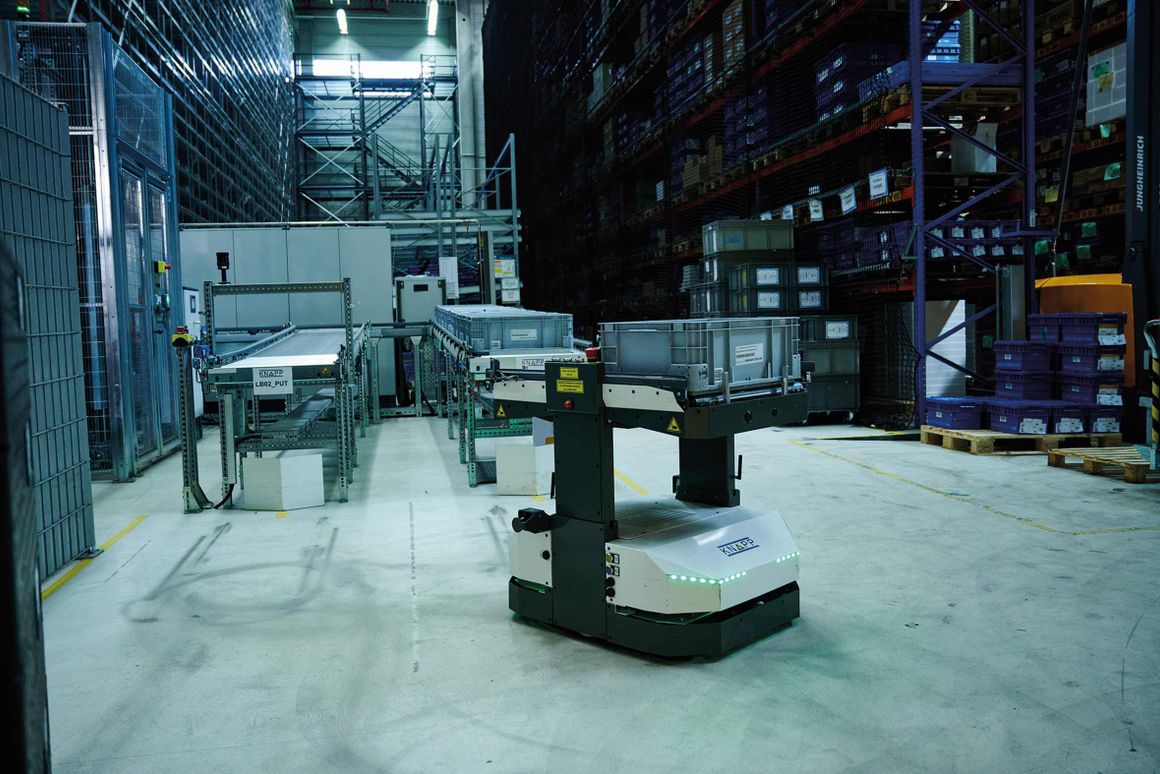 Produktionslogistik: Produktion und Assemblierung flexibel versorgt