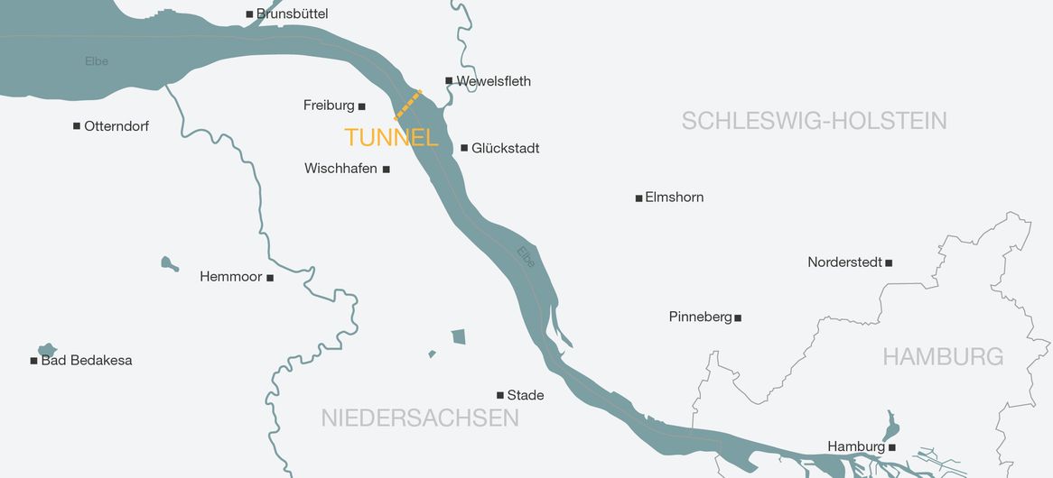 Netzbetreiber TenneT TSO GmbH beauftragte den PORR Tunnelbau für das anspruchsvolle Bauprojekt der SuedLink Elbquerung zwischen Schleswig Holstein und Niedersachsen.
