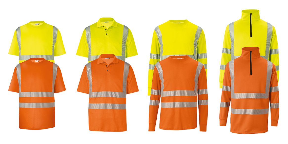 Kübler Warnschutzshirts: Für jede Jahreszeit und jeden Geschmack. Kübler Warnschutzshirts: Für jede Jahreszeit und jeden Geschmack.