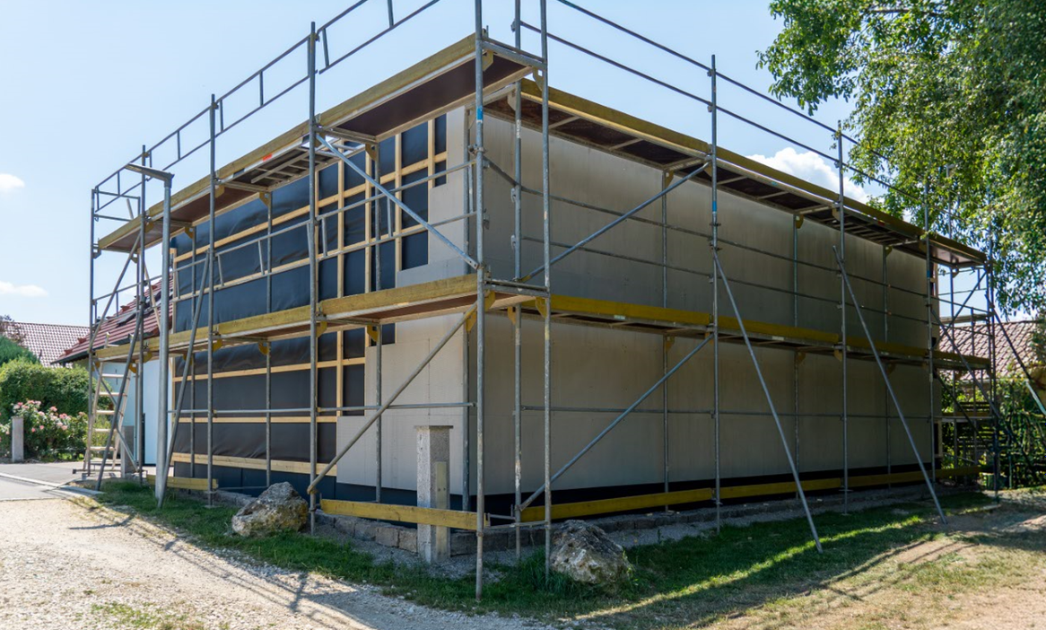 Aufbau Holzbau VeroBoard Allstar mit Platte