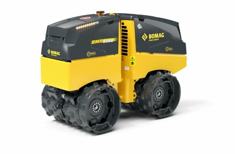 Die Bomag Mehrzweckverdichter, wie die BMP 8500, sind speziell für anspruchsvolle Arbeiten unter beengten Bedingungen im Graben- und Kanalbau konzipiert.