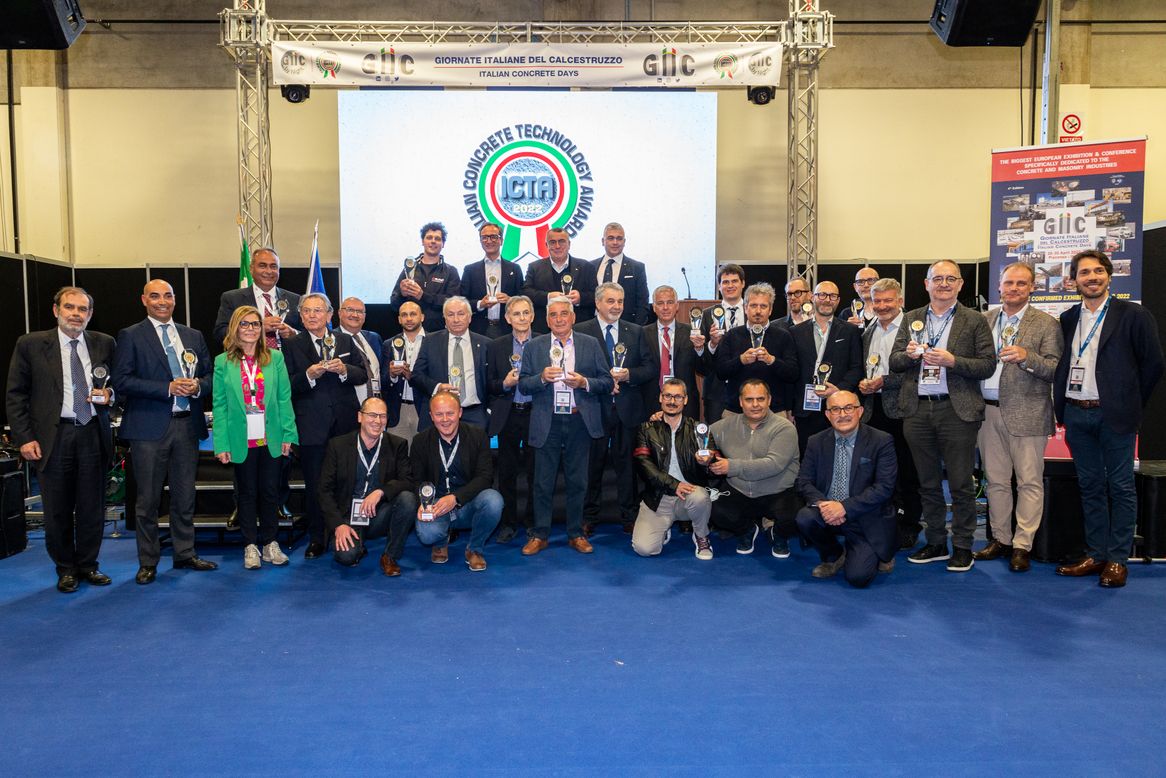 Preisträger der Italian Concrete Technology Awards (ICTA) 2022