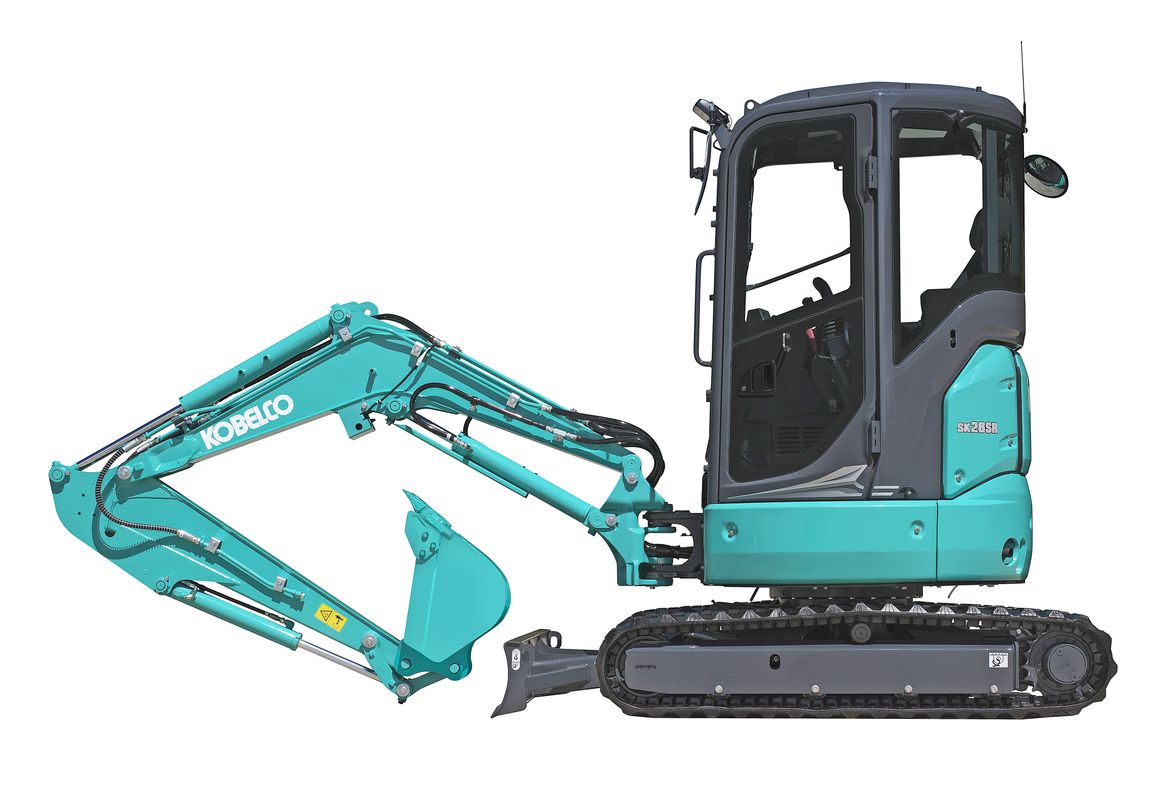 Je nach Arbeitsausrüstung bieten die neuen Kobelco-Minbagger Reichweiten bis knapp über 5,0 Meter. Je nach Arbeitsausrüstung bieten die neuen Kobelco-Minbagger Reichweiten bis knapp über 5,0 Meter.