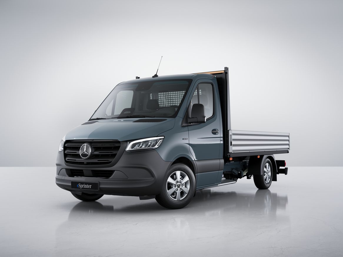 Mit zwei Karosserieformen und -längen, drei Batteriegrößen und einer Nutzlast ist der eSprinter ideal für unterschiedliche Einsatzzwecke.