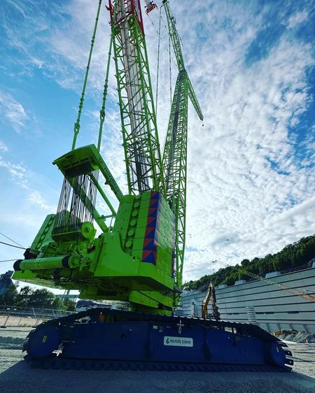 Die Entscheidung für den Tadano CC 38.650-1 Gittermast-Raupenkran ist dem skandinavischen Krandienstleister Nordic Crane nicht schwer gefallen Die Entscheidung für den Tadano CC 38.650-1 Gittermast-Raupenkran ist dem skandinavischen Krandienstleister Nordic Crane nicht schwer gefallen