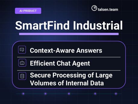 SmartFind Industrial | talsen team GmbH