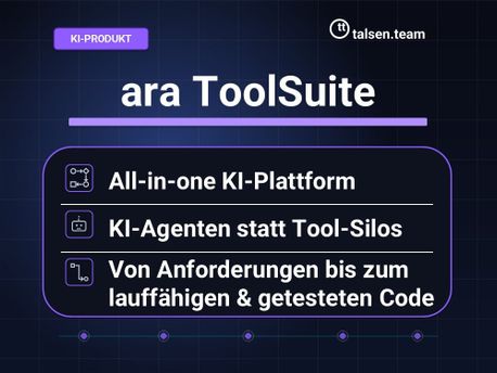 ara ToolSuite | talsen team GmbH