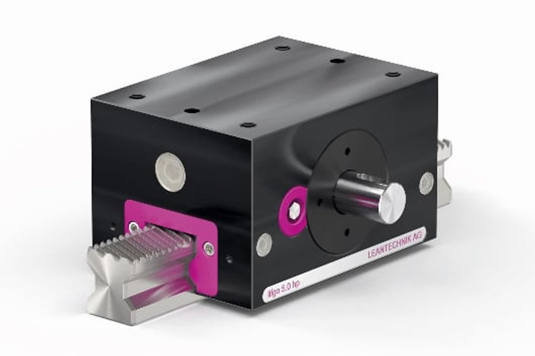 Leantechnik, rack and pinion gearbox 'lifgo hp' Leantechnik, rack and pinion gearbox 'lifgo hp'