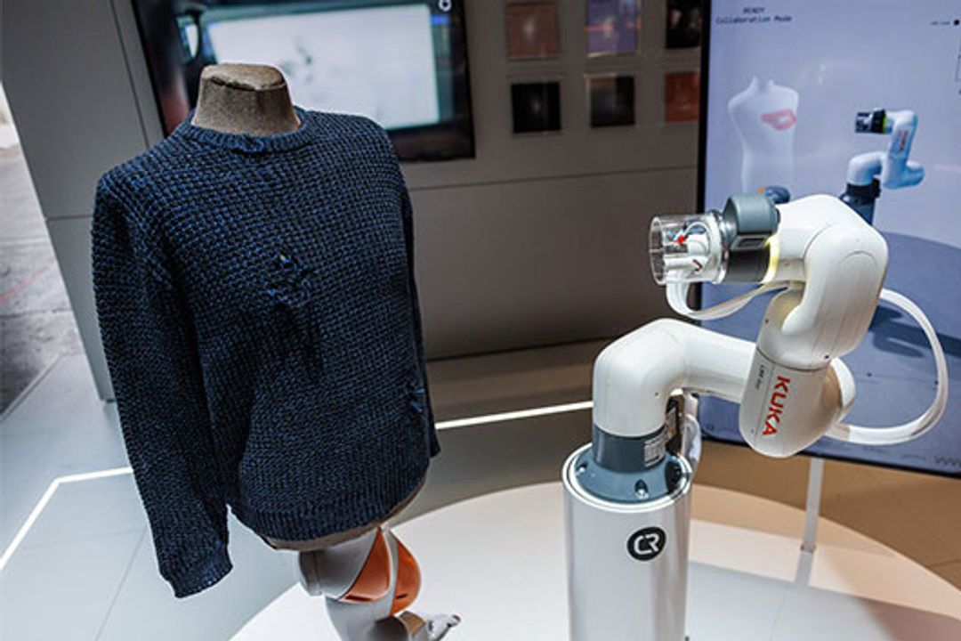 Robots in the textile industry Robots in the textile industry