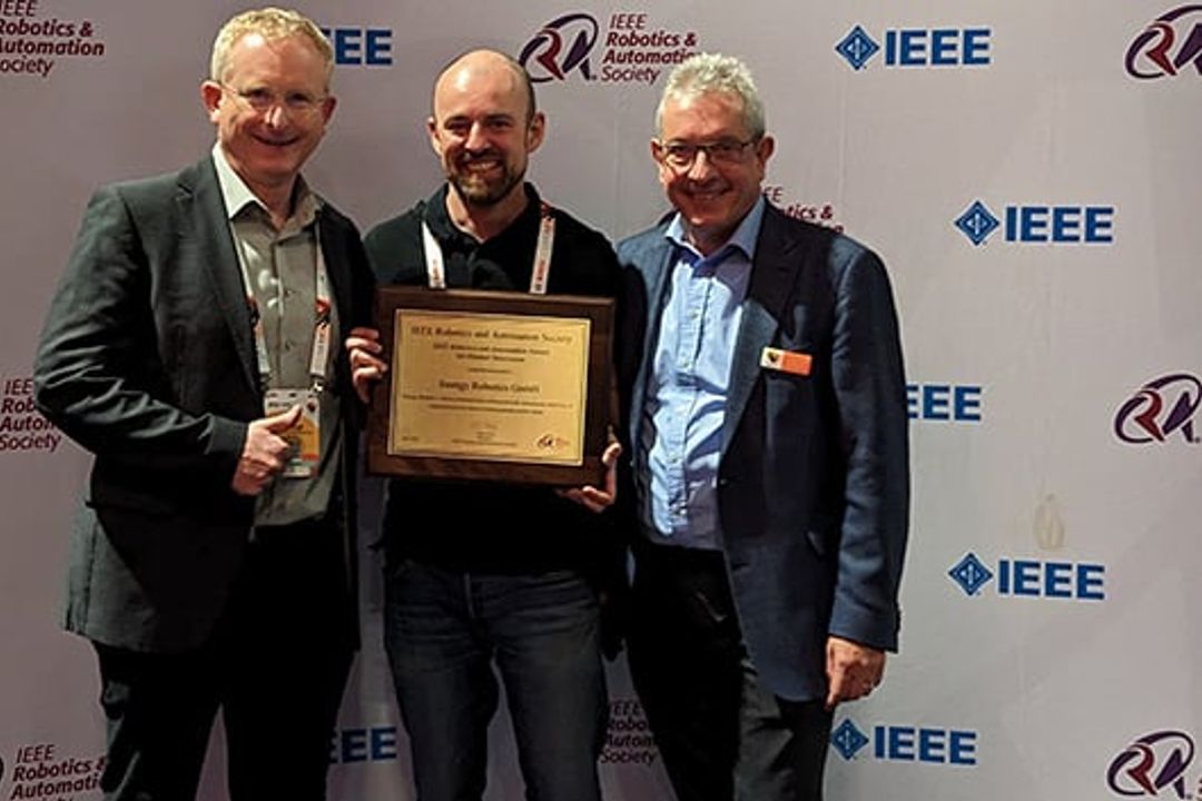 IEEE Award, Award winner, Energy Robotics IEEE Award, Award winner, Energy Robotics
