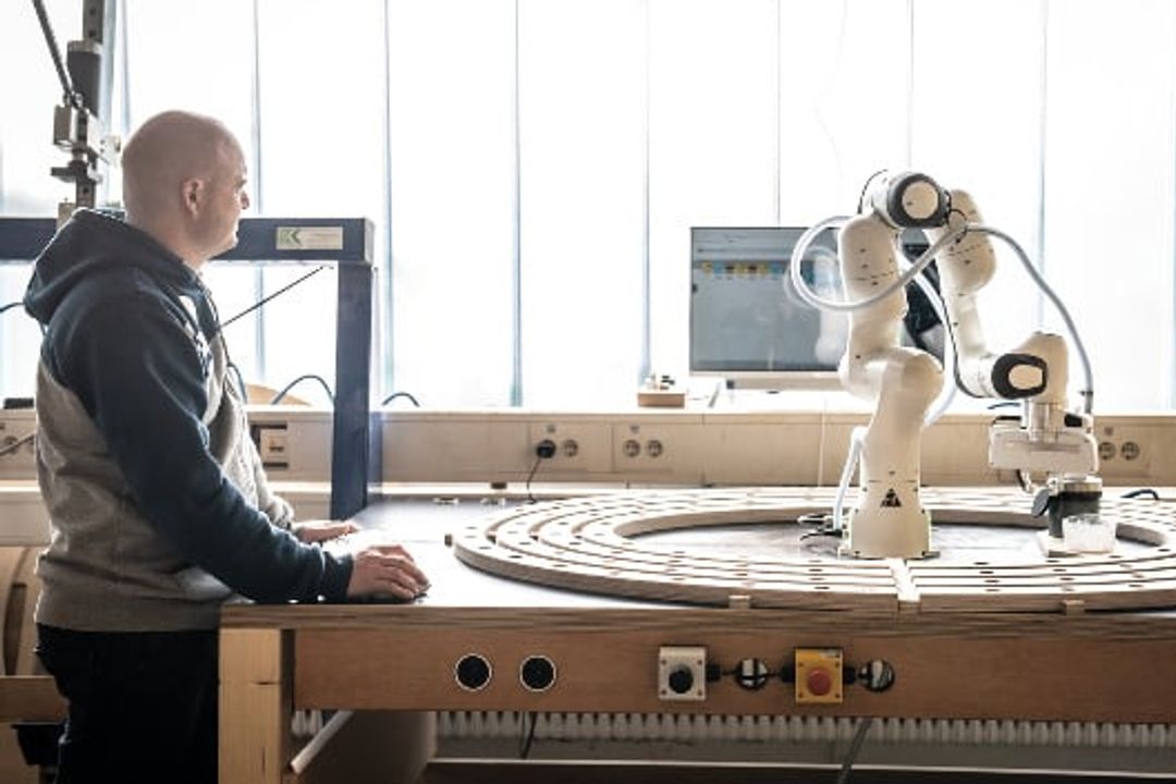 Cobot in practical use Cobot in practical use