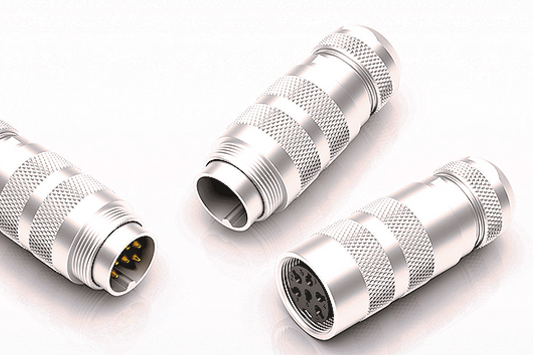 Franz Binder; Shieldable M16 circular connectors in IP67