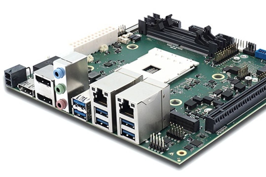 Industrielles Motherboard im Mini-ITX-Formfaktor Profive MAITX von E.E.P.D. 
