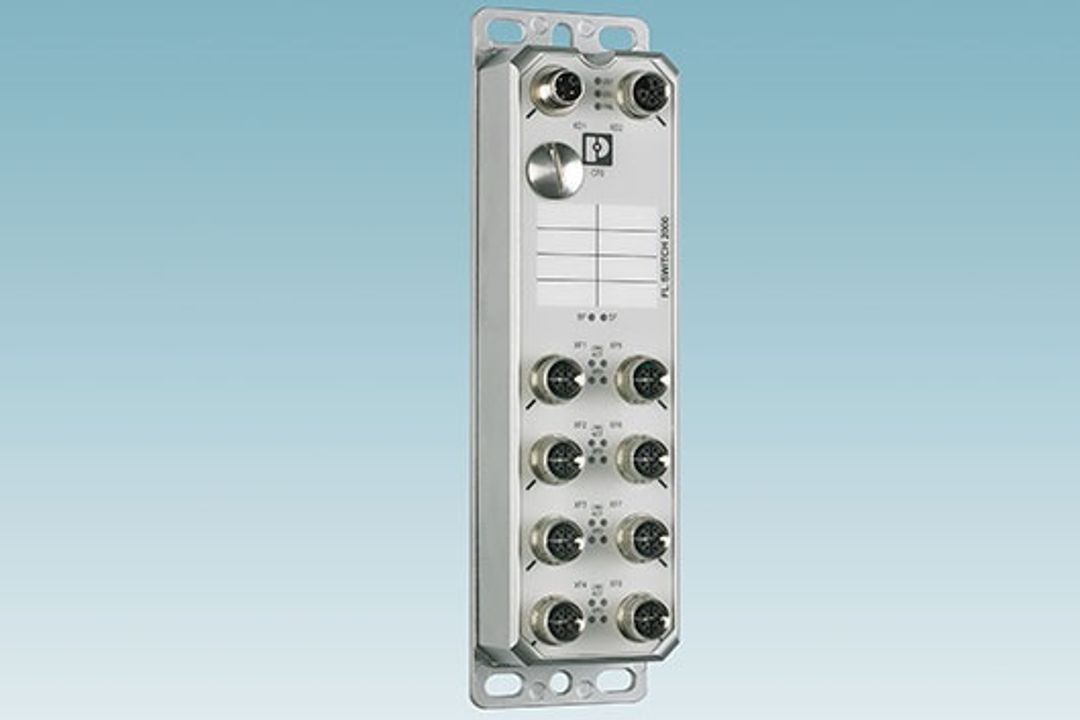 Managed switches for field installation from Phoenix Contact Managed switches for field installation from Phoenix Contact