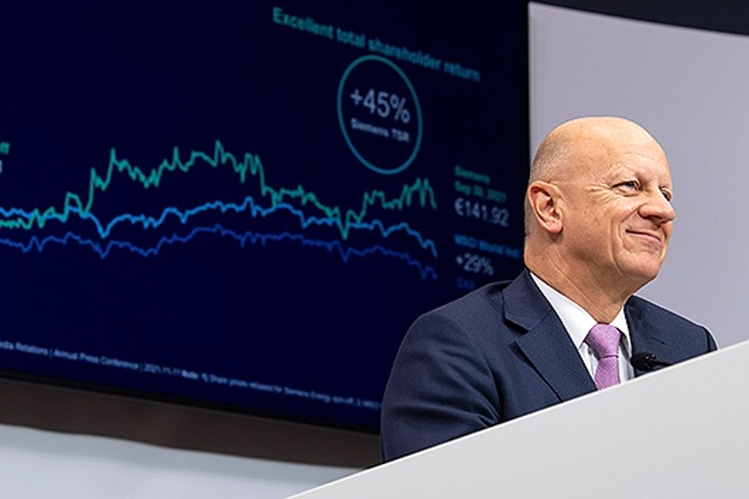 Ralf P. Thomas, Finanzvorstand der Siemens AG Ralf P. Thomas, Finanzvorstand der Siemens AG