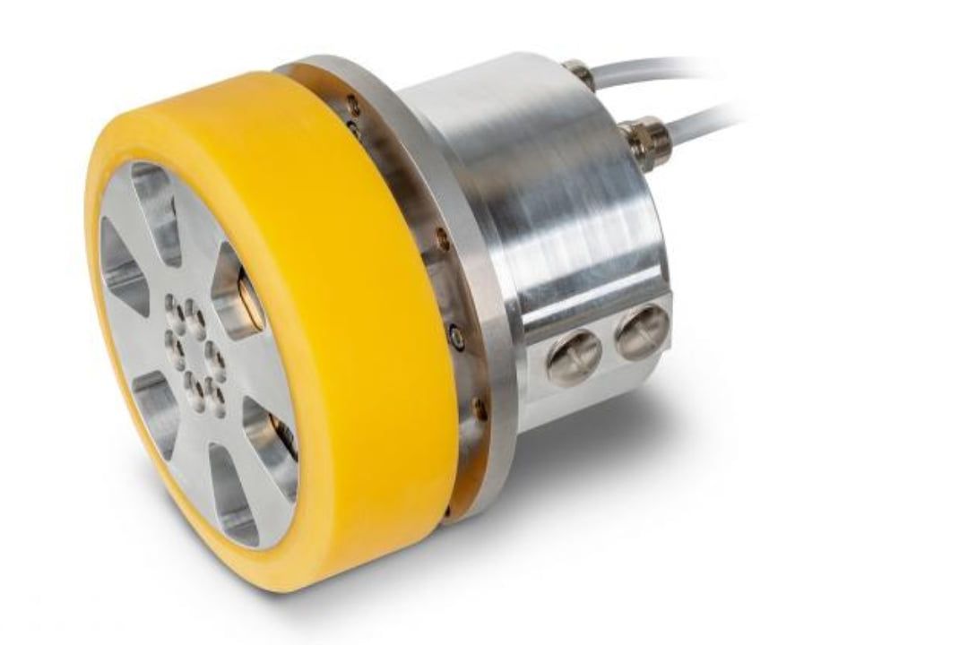 The MW wheel drive from Maxon is modular and short. The MW wheel drive from Maxon is modular and short.