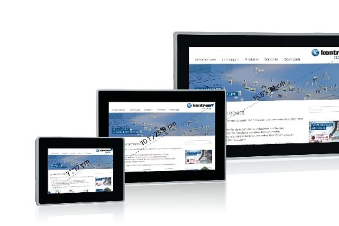Web panels from Kontron Web panels from Kontron