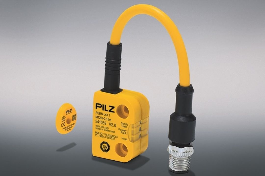 The coded safety switches 'PSENcode' from Pilz, which are based on RFID transponder technology, now offer a further solution for space-critical applications. The coded safety switches 'PSENcode' from Pilz, which are based on RFID transponder technology, now offer a further solution for space-critical applications.