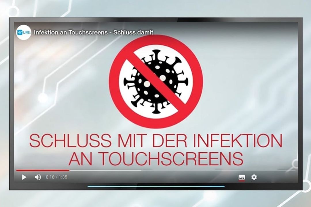 Touch screen without touch Touch screen without touch
