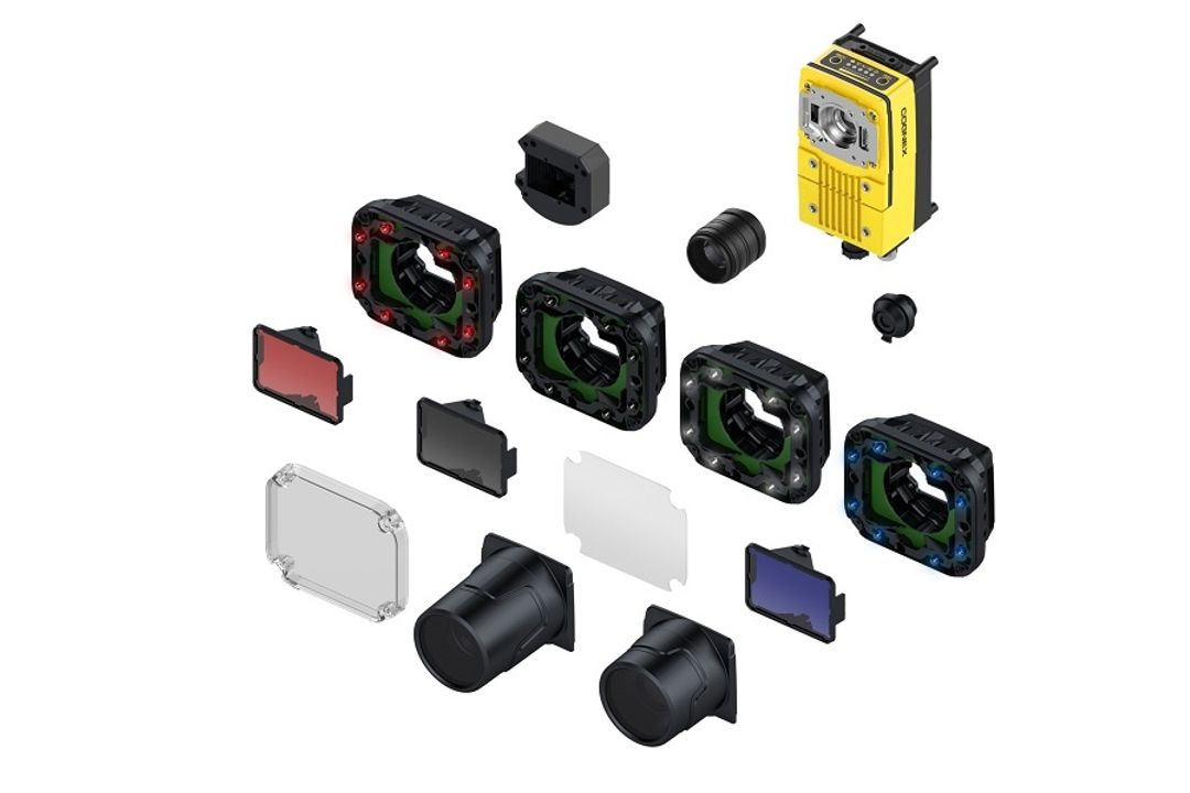 With the In-Sight D900 vision system from Cognex, the deep learning software 'In-Sight ViDi' is embedded in a smart camera. The camera is installed in the line without a PC. With the In-Sight D900 vision system from Cognex, the deep learning software 'In-Sight ViDi' is embedded in a smart camera. The camera is installed in the line without a PC.