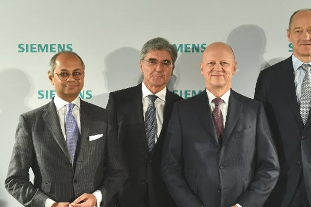 The Siemens Executive Board The Siemens Executive Board