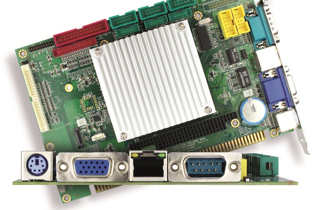 Slot CPU can be supplemented with measurement and control cards in ISA format. Slot CPU can be supplemented with measurement and control cards in ISA format.