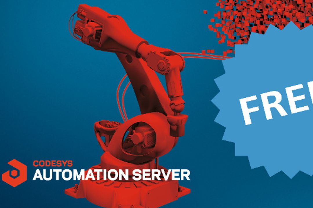Codesys users can now use the possibilities of the Industry 4.0 platform "Codesys Automation Server" free of charge. Codesys users can now use the possibilities of the Industry 4.0 platform "Codesys Automation Server" free of charge.