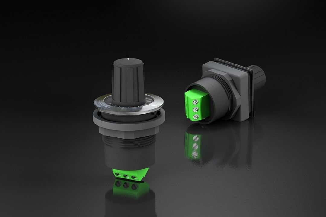 Integrated potentiometer Integrated potentiometer