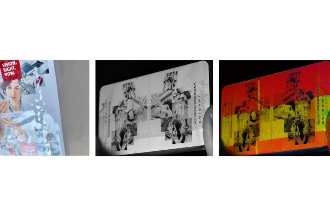 Image processing based on polarized light can be used to detect hidden product properties such as stresses in plastics or glass. Jan Sandvoss from Stemmer Imaging explains the possibilities of the technology. Image processing based on polarized light can be used to detect hidden product properties such as stresses in plastics or glass. Jan Sandvoss from Stemmer Imaging explains the possibilities of the technology.