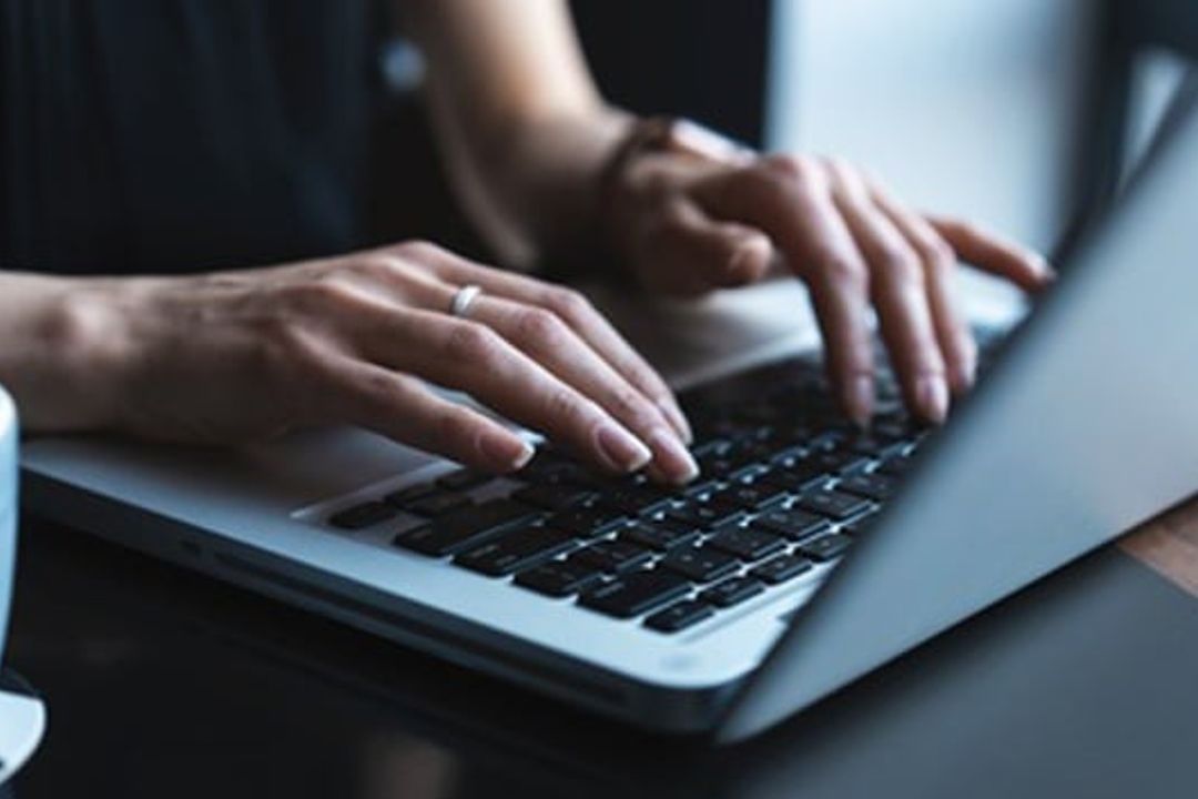 Woman at the laptop Woman at the laptop