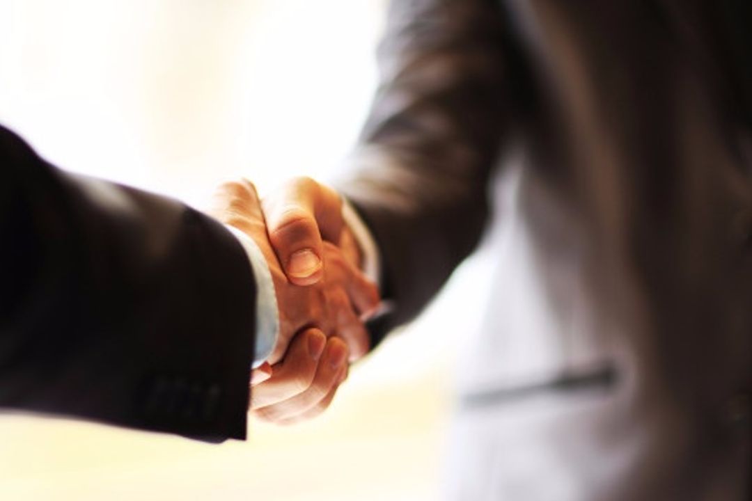 Decorative image Handshake takeover agreement Decorative image Handshake takeover agreement